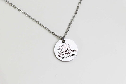 Mountain Praise | Matthew 17:20 Necklace