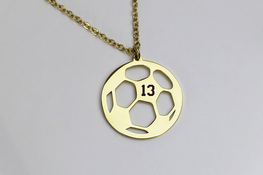 Personalized Soccer Necklace