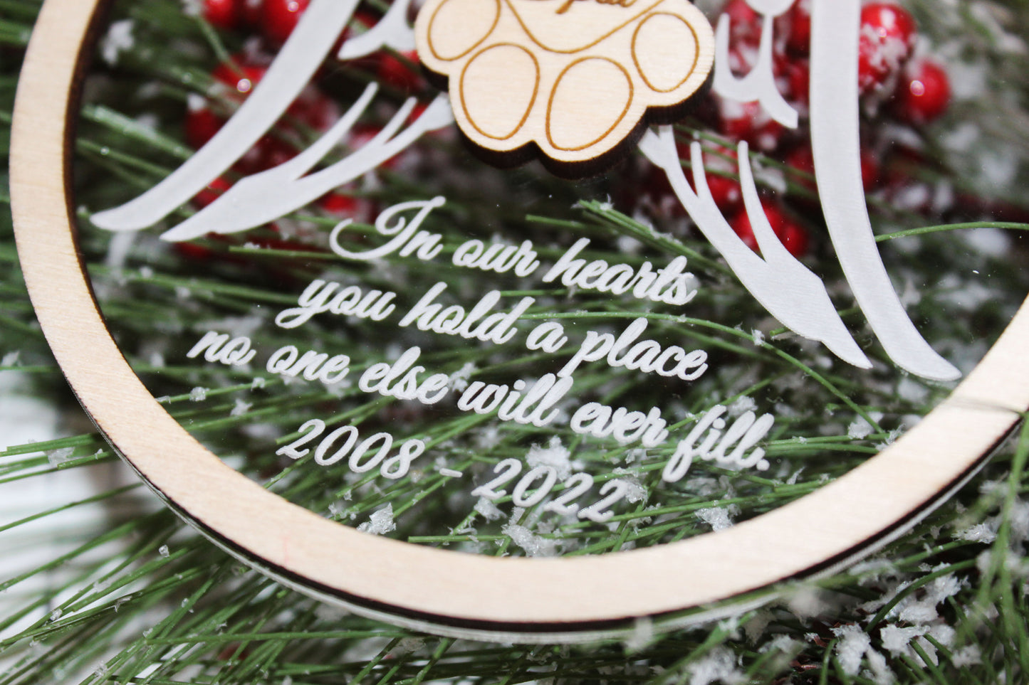 Personalized Memorial Ornament