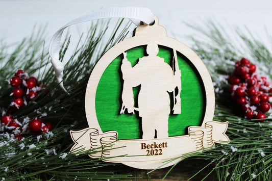 Personalized Hunting Ornament