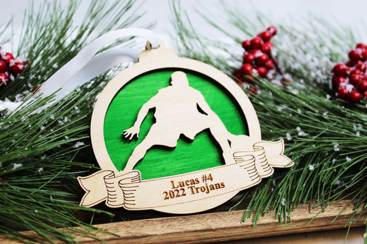 Personalized Basketball Ornament