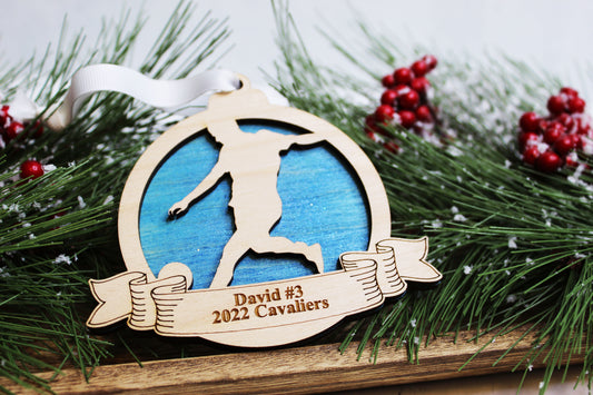 Personalized Soccer Ornament