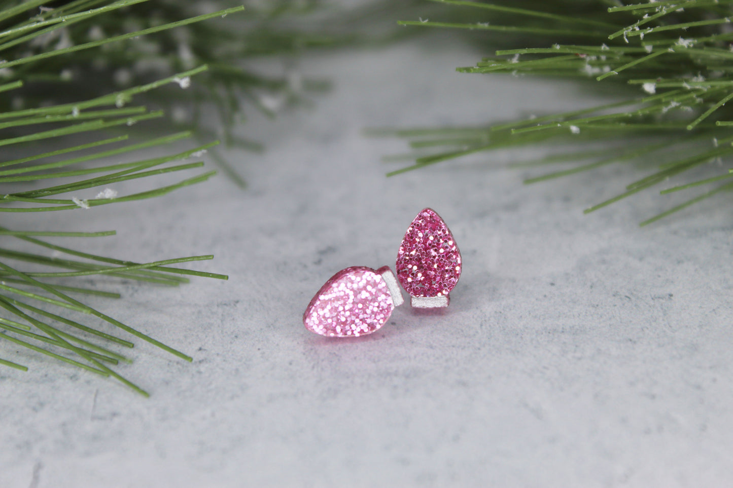 Christmas Light Stud Earrings