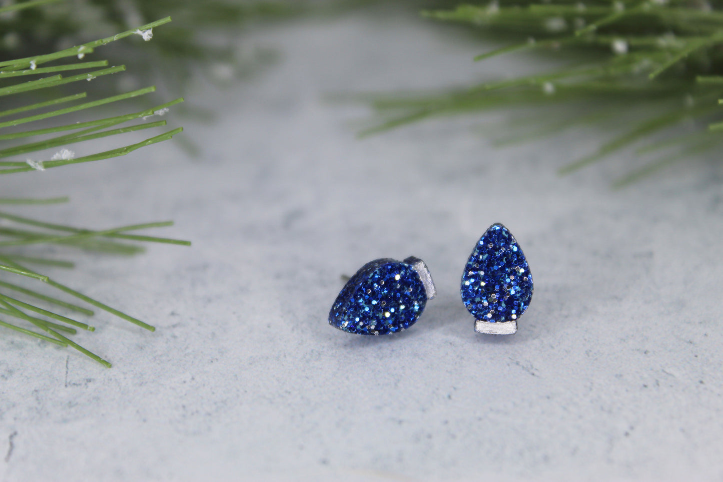 Christmas Light Stud Earrings