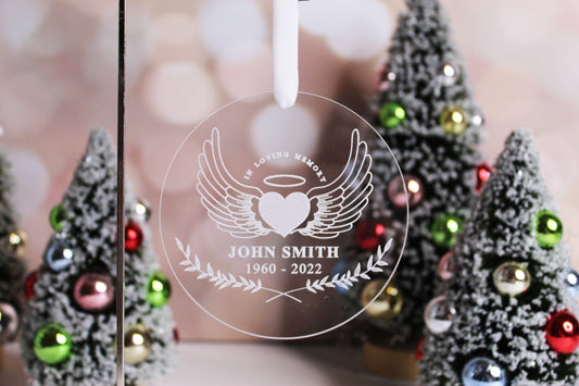 Personalized In Memory of Ornament