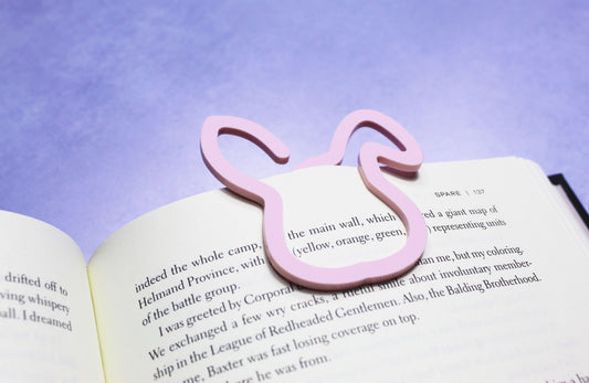 Custom Bunny Shaped Bookmark