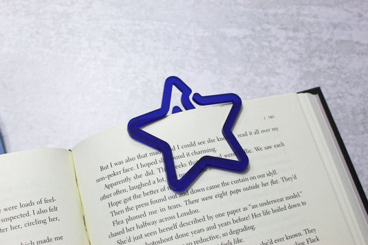Custom Star Shaped Bookmark