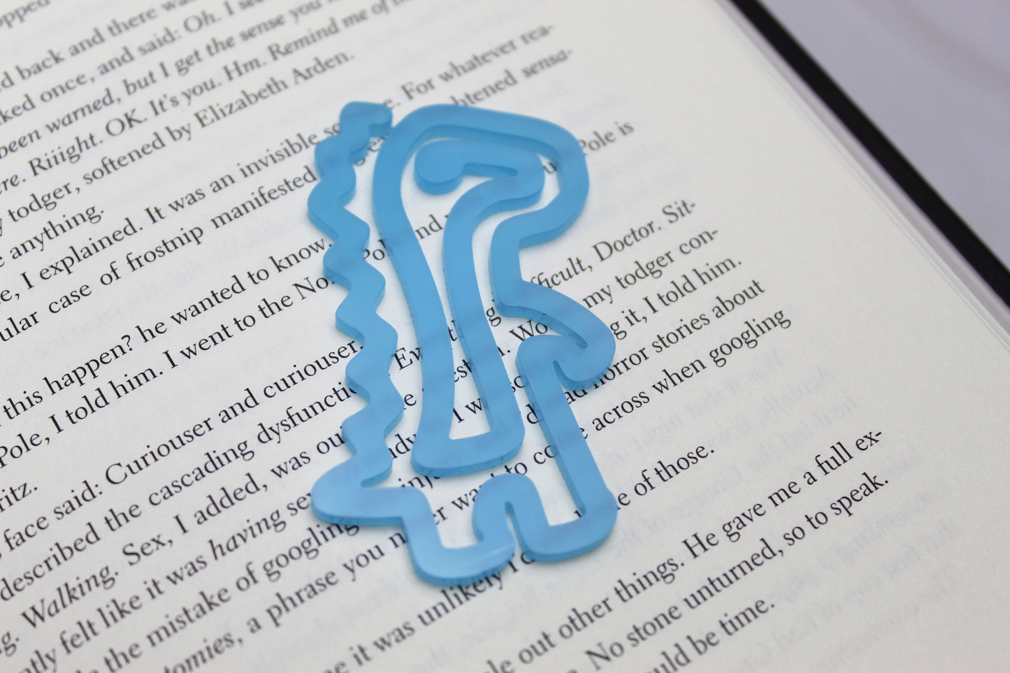 Custom Dinosaur Shaped Bookmark