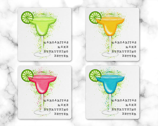 Set of 4 Margarita Drink Coaster