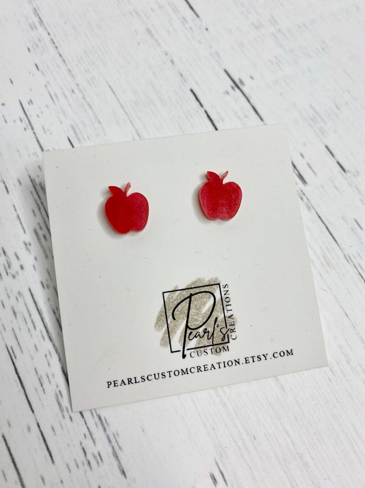 Apple Stud Earrings