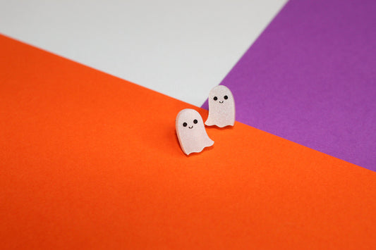 Ghost Stud Earrings