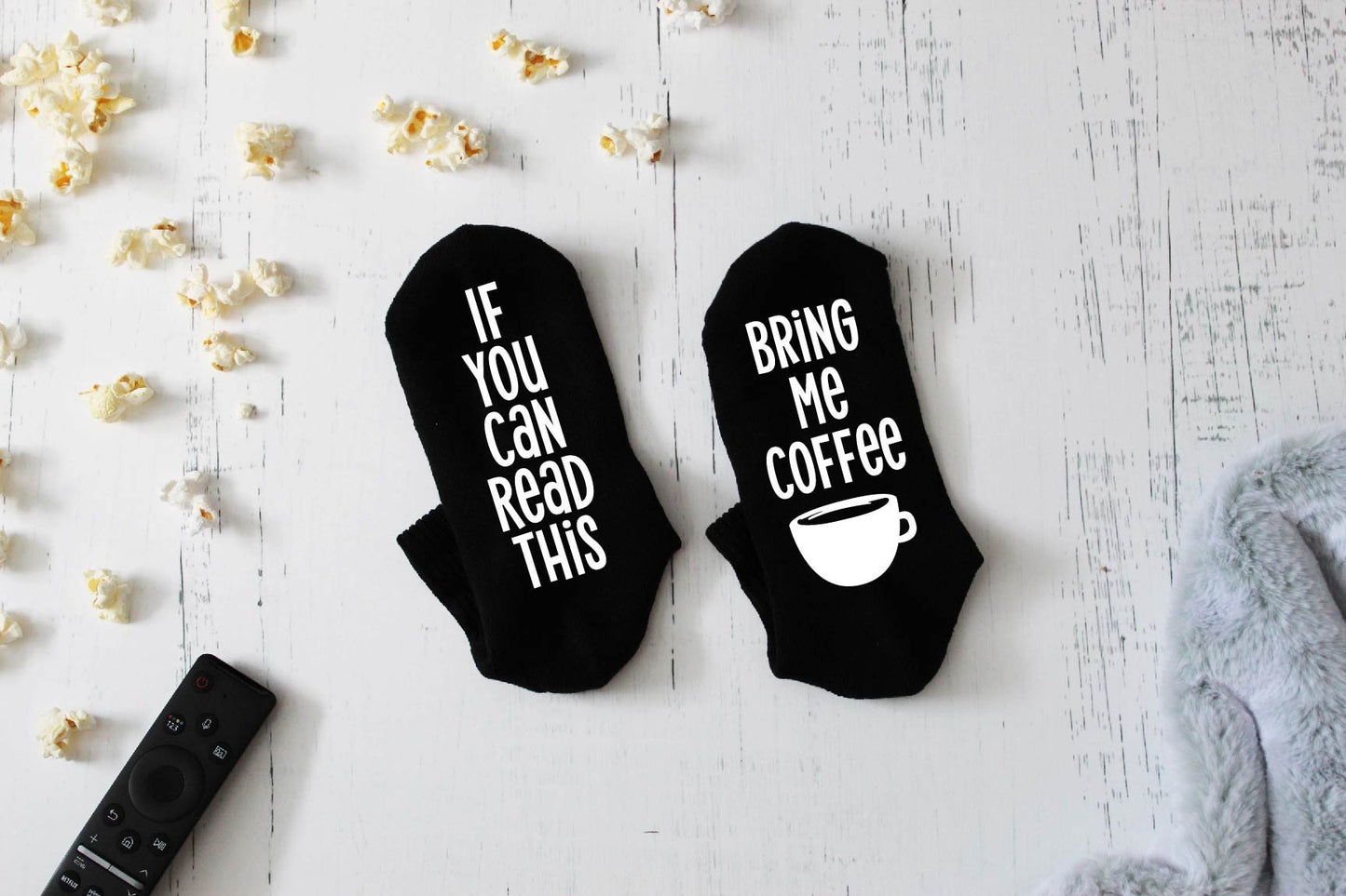 If You Can Read This, Bring Me Coffee Novelty Socks