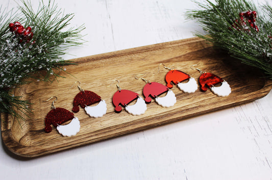 Santa Dangle Earrings